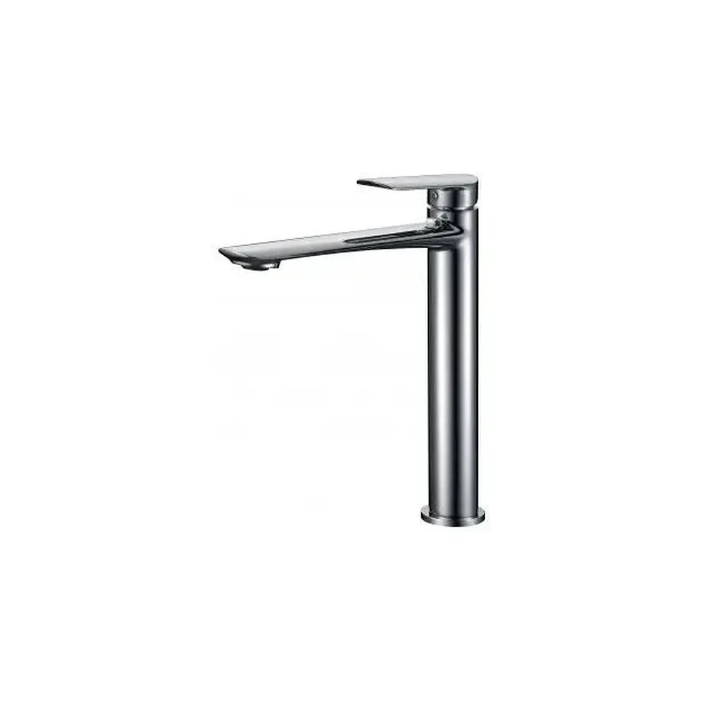 Grifo monomando para lavabo con un diseño de caño alto de acabado cromado Ural de Imex Imex