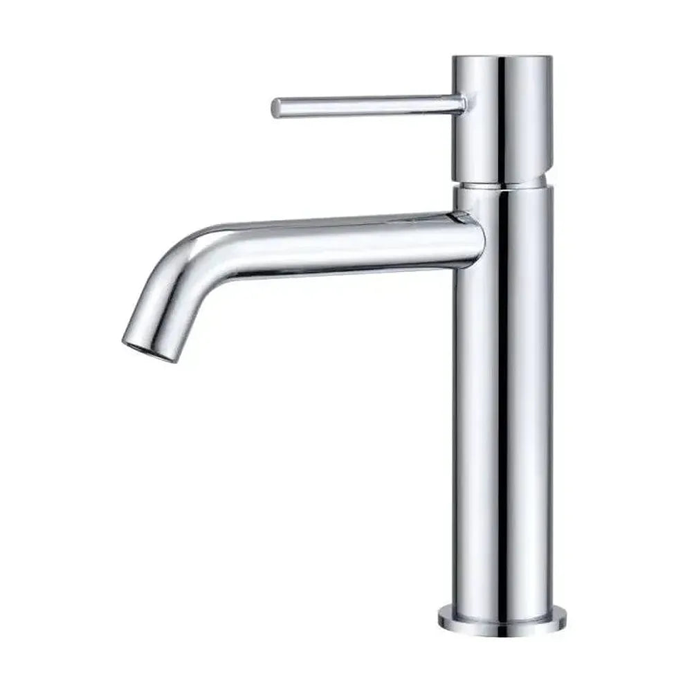 Grifo monomando para lavabo en latón con cartucho de 25 mm y acabado cromo Monza de Imex Imex