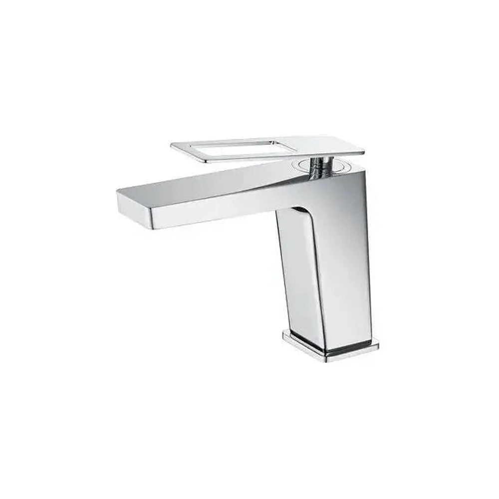 Grifo monomando para lavabo fabricado en latón cromado con un caño recto Suecia de Imex Imex