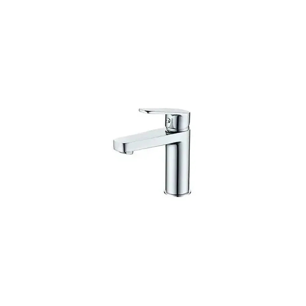 Grifo monomando para lavabo fabricado en latón con un cartucho de cierre cerámico Teide de Imex Imex
