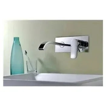 Vista principal de Grifo monomando para pared con un diseño moderno y un acabado moderno Malta de Imex