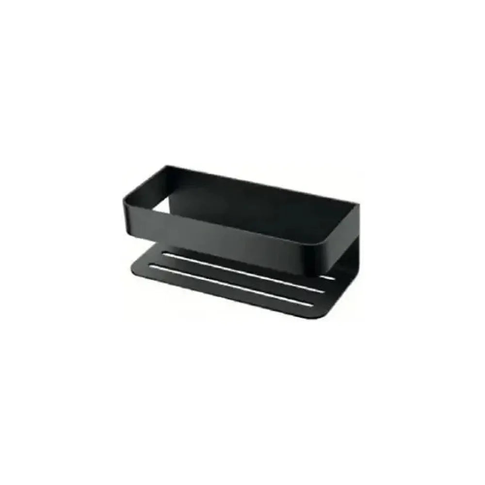 Jabonera frontal con un diseño elegante combinada en color negro mate Mayura de Imex Imex