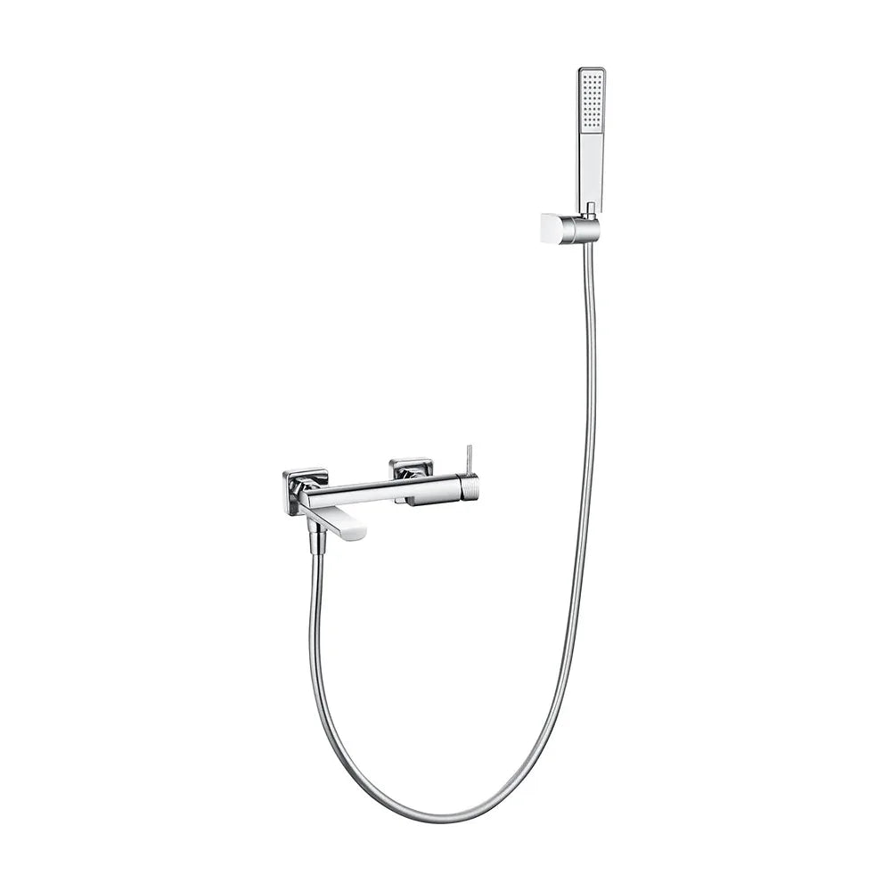Vista trasera o instalación de Kit baño/ducha monomando Firenze cromo Imex