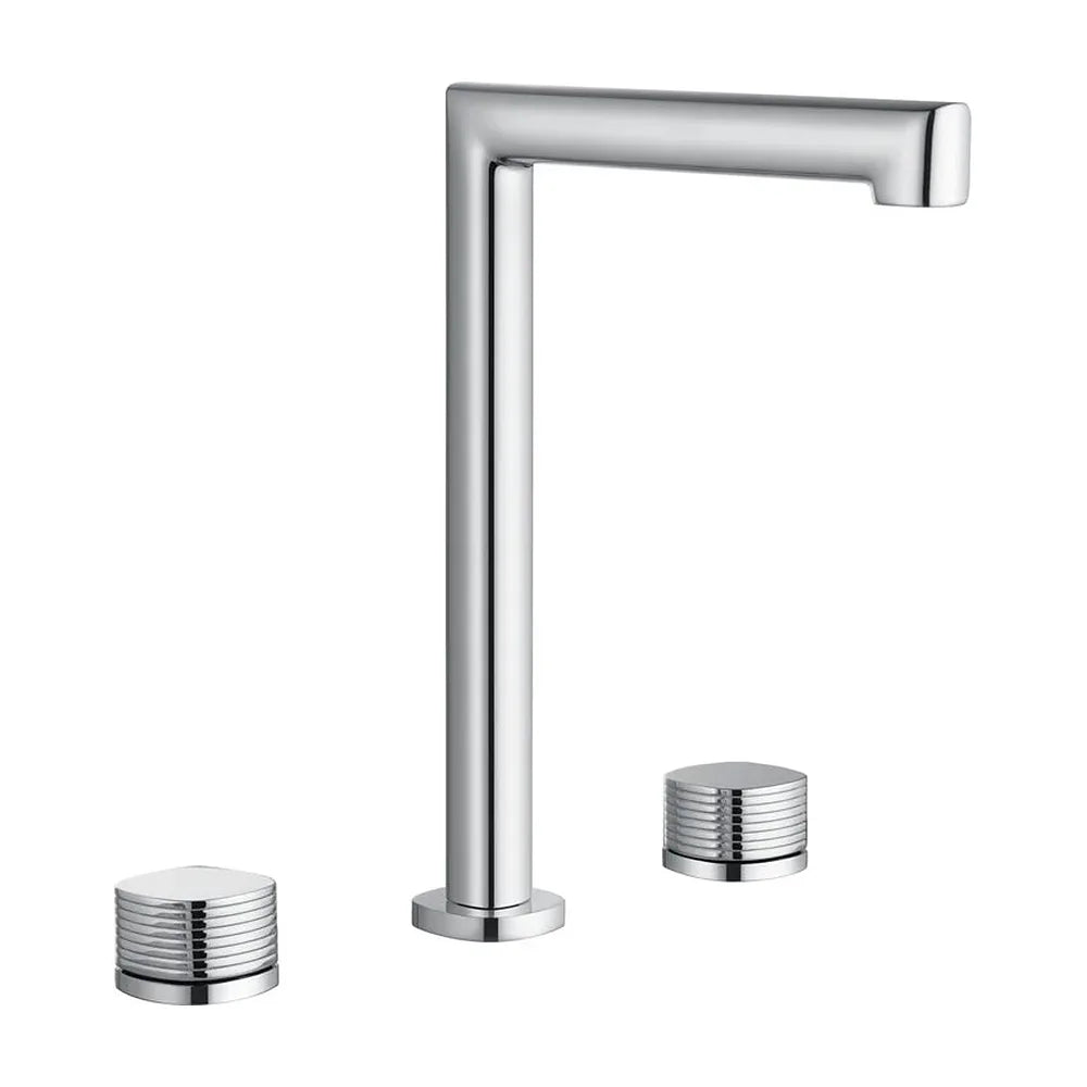 Lavabo bimando sobreencimera caño alto Firenze cromo Imex Imex