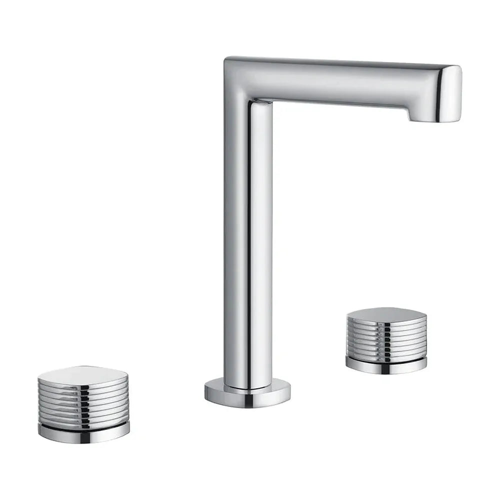 Lavabo bimando sobreencimera caño bajo Firenze cromo Imex Imex