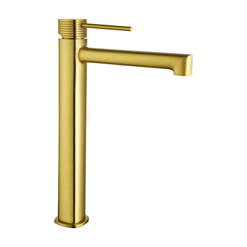 Monomando lavabo alto Firenze oro cepillado Imex Imex