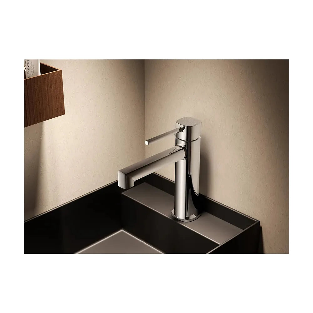 Plano de medidas y cotas técnicas de Monomando lavabo Toscana cromo Imex