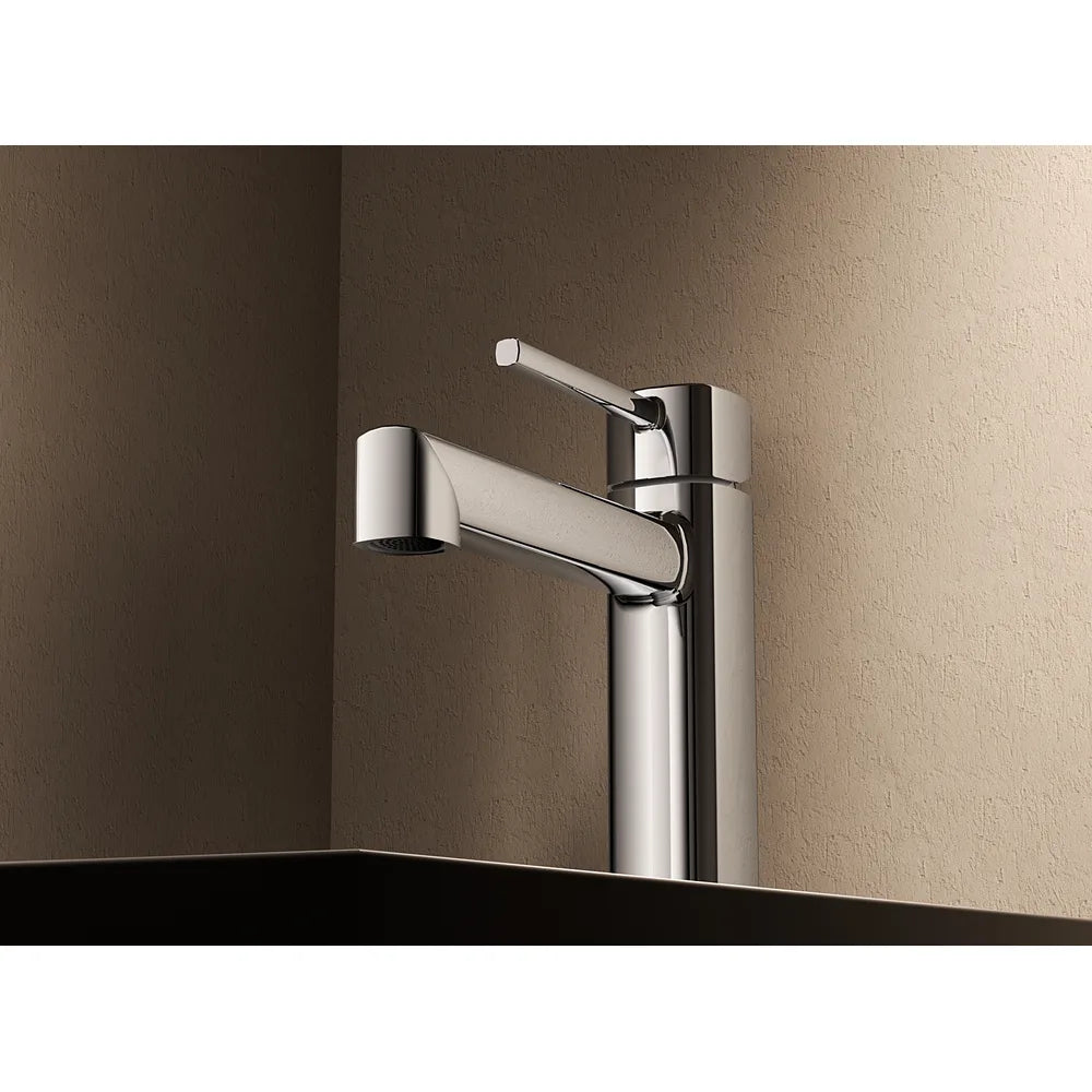 Plano o detalle técnico de Monomando lavabo Toscana negro mate Imex (vista 4)