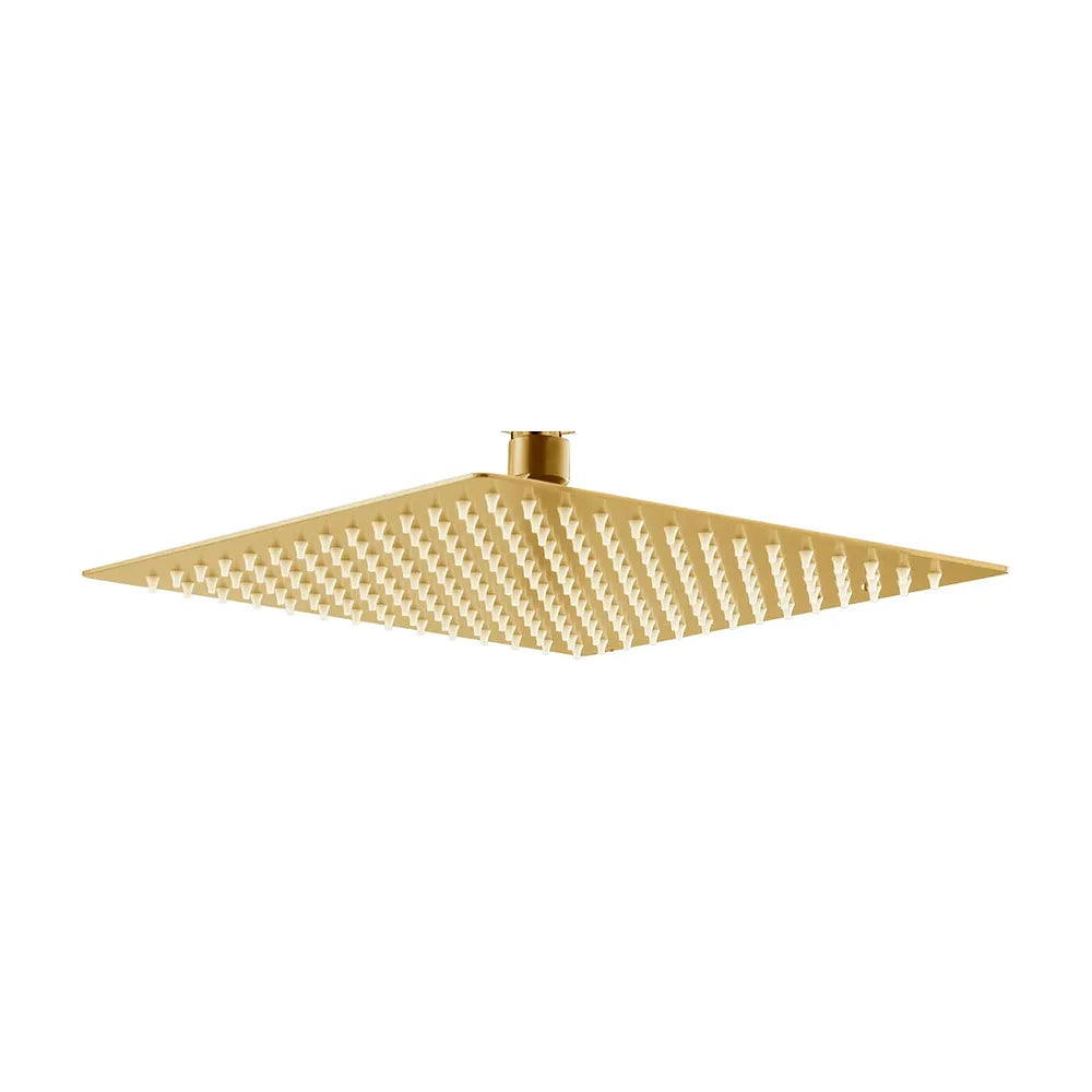 Rociador Cuadrado 25x25 Oro Cepillado Imex Imex