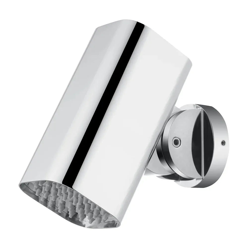 Vista principal de Rociador cuadrado 8x8cm Tube para ducha empotrada negro mate Imex