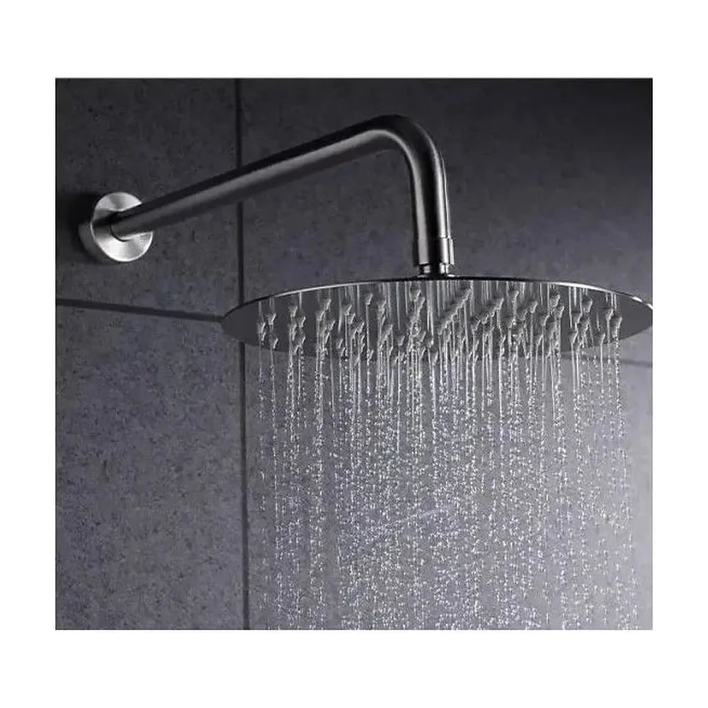 Vista principal de Rociador para ducha de 25 cm de diámetro fabricado en acero inoxidable s316 de Imex