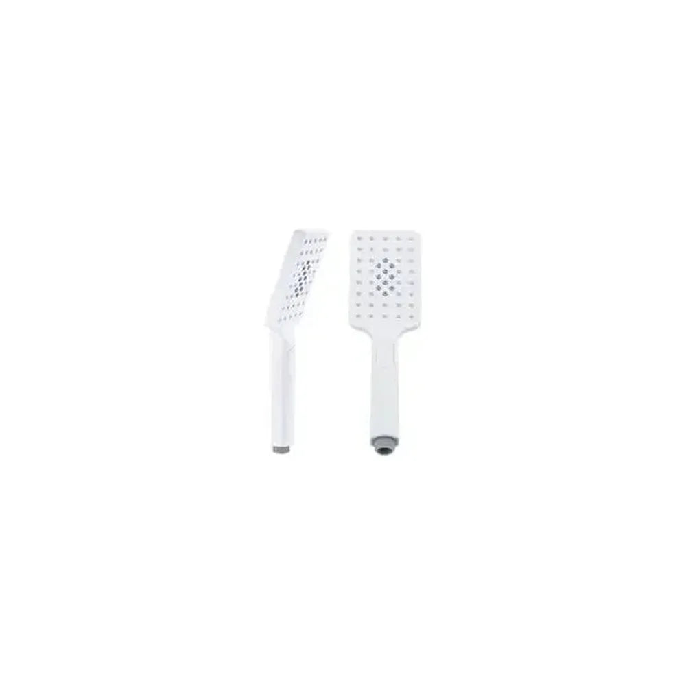 Teleducha con 3 tipos de chorros fabricada en ABS de acabado blanco mate Newyork de Imex Imex