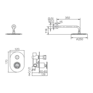 imex_olimpo_gpc033_ng_conjunto_de_diseno_moderno_para_ducha_de_pared_con_un_acabado_negro_mate_olimpo_2