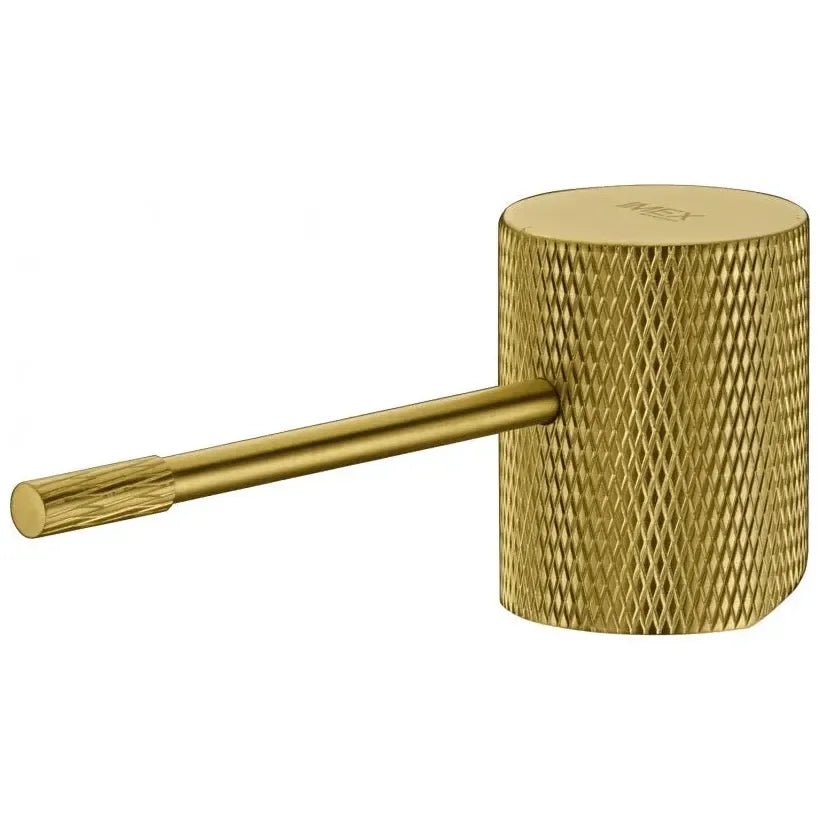 Imex Line BDD038-1OC Robinet monocommande pour lavabo avec un design moderne en couleur or brossé