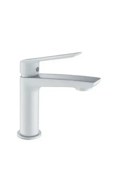 imex_luxor_grifo_monomando_para_lavabo_fabricado_en_latón_de_acabado_blanco_mate_0