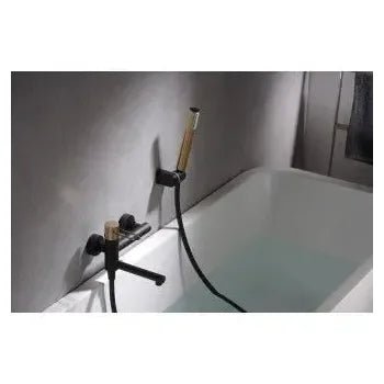 imex_milos_bdy027_4nor_grifo_monomando_de_pared_para_bañera_fabricada_en_latón_de_acabado_negro_mate_y_oro_rosa_2