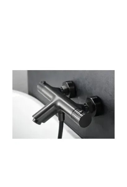 imex_genova_btg053_4bgm_grifería_termostática_para_bañera_y_ducha_hecha_de_latón_con_acabado_negro_metalizado_0