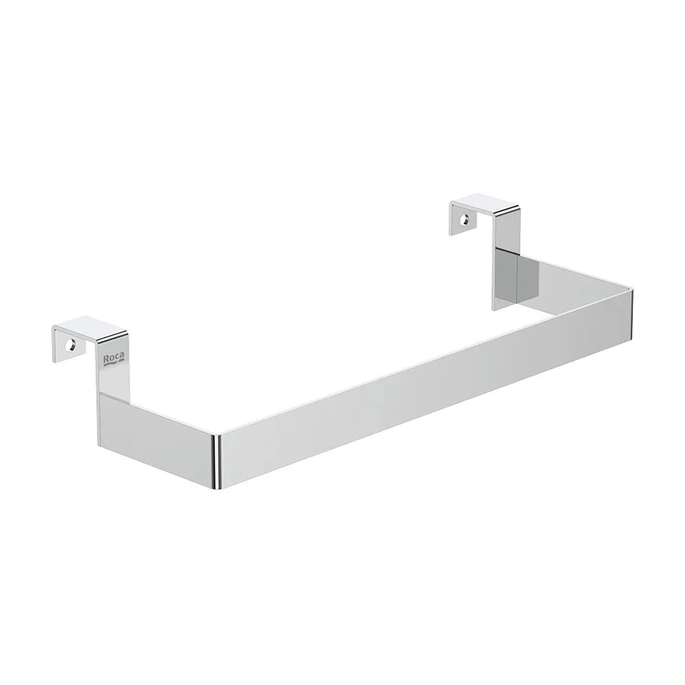 Toallero Lateral Compacto para Mueble Acero Inoxidable Cromado 27.5x10.6x5cm Colección The Gap Roca - Vista 2