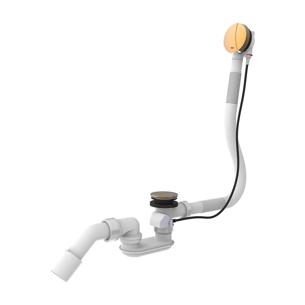 Conjunto Desagüe Automático para Bañeras Biplaza con Sifón Empotrable Vythos 52mm Roca - Vista 2