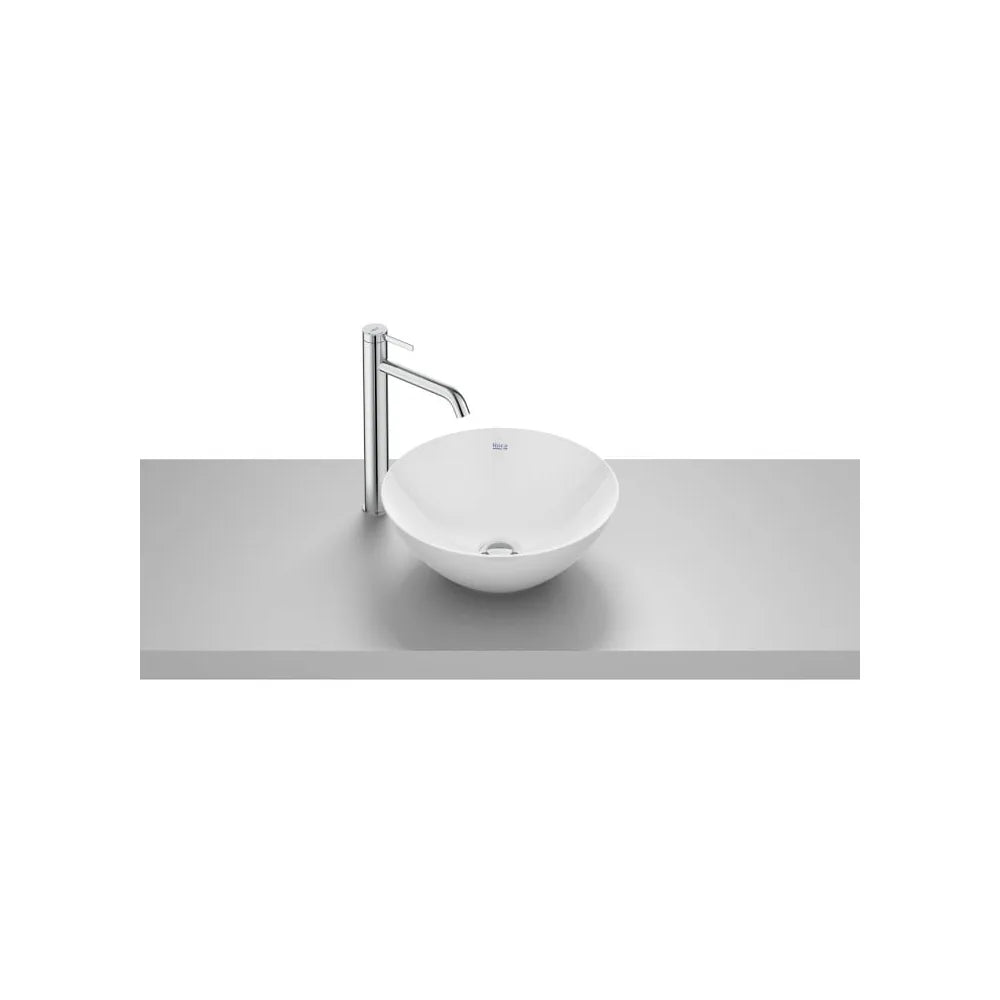 Lavabo redondo de Fineceramic de sobre encimera 35x35x13 5 cm Roca - Vista 1