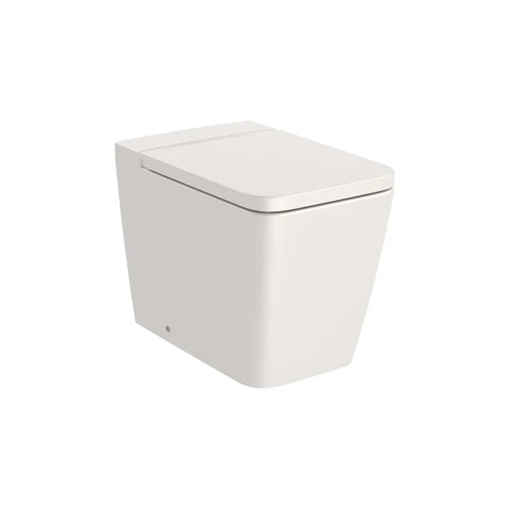 Taza Roca Rimless adosada a pared con salida dual para tanque alto o empotrable 56x36x40 cm Roca - Vista 1