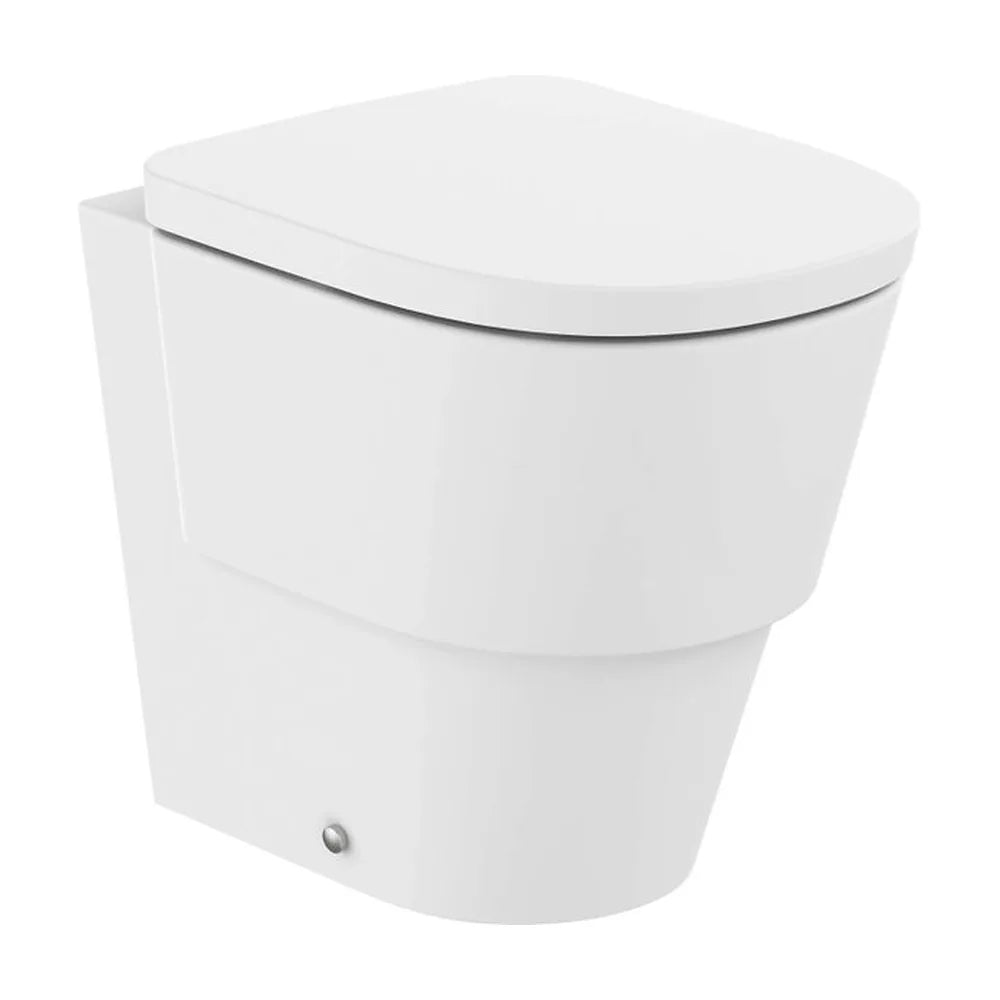 Taza Rimless con salida dual para inodoro tanque alto o empotrable 50x36x46 cm Roca - Vista 2
