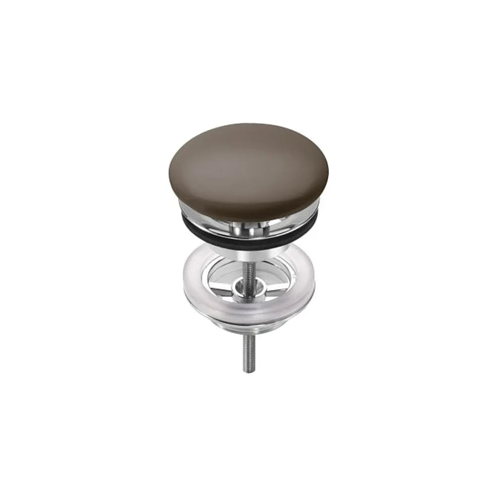 Desagüe para Lavabo y Bidé con Tapón Fijo Abierto Porcelana Aqua 72mm Roca - Vista 1