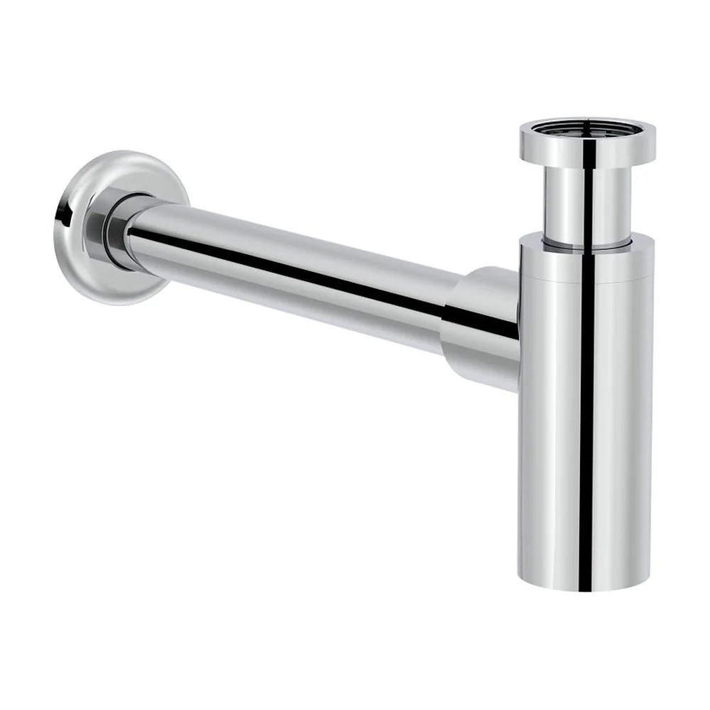 Sifón mural cilíndrico 1 1/4 para lavabo tubo 30 cm Basic Roca - Vista 2