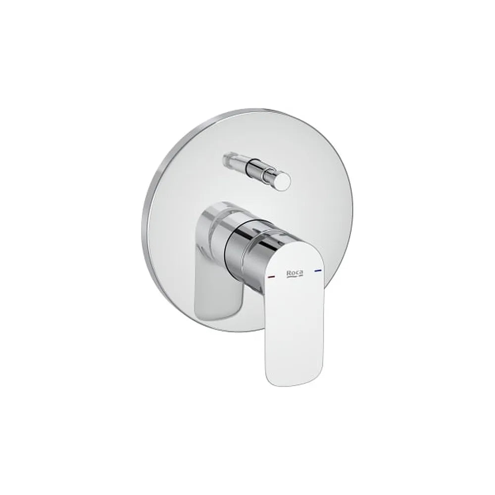 Grifería empotrable monomando para baño ducha 2 vías con inversor automático Roca - Vista 1