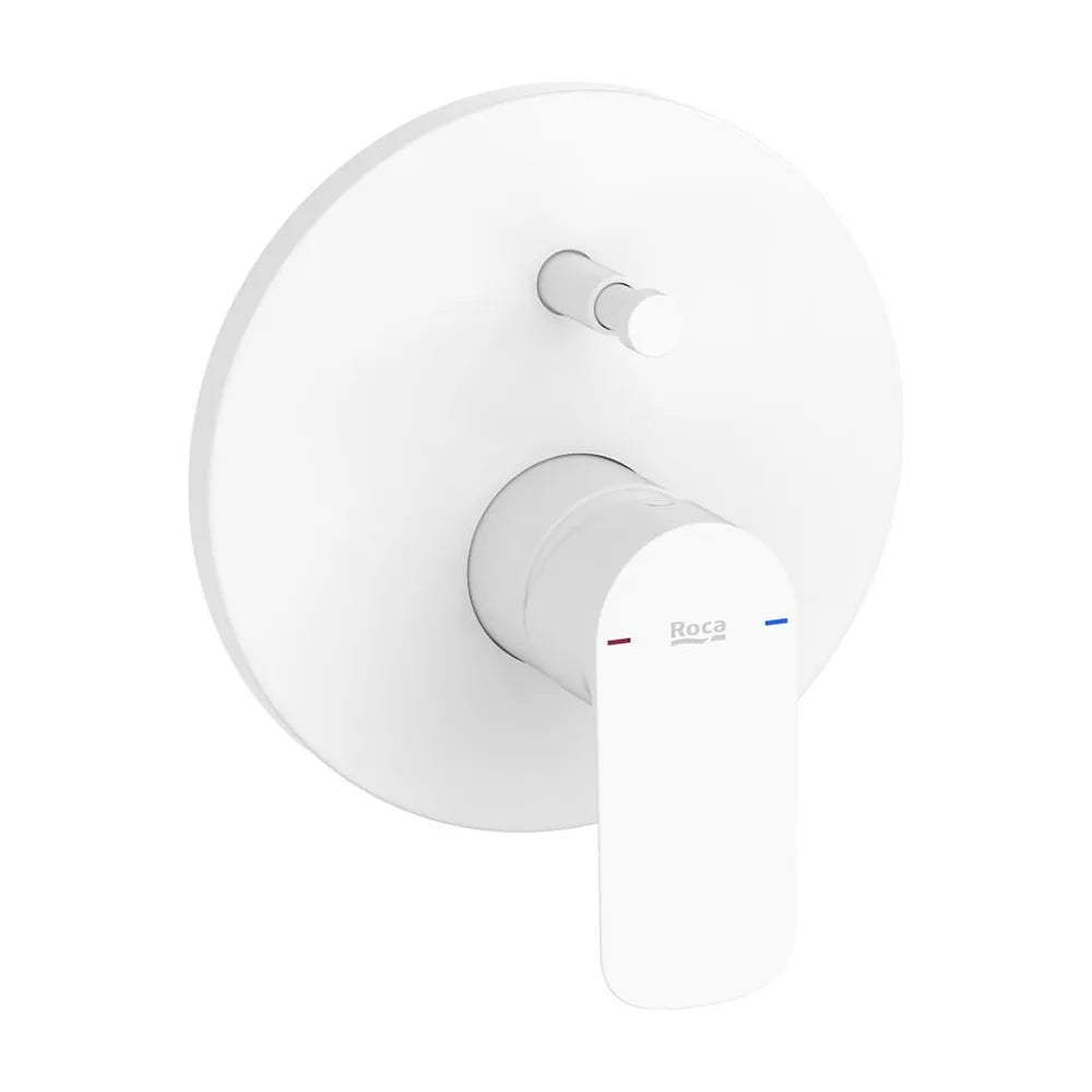 Grifería empotrable baño ducha 2 vías con inversor automático y cuerpo empotrable Roca - Vista 2