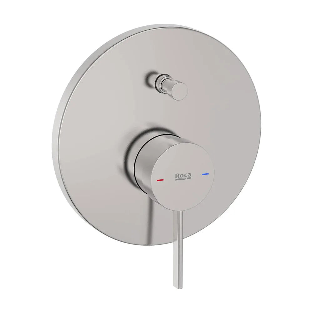 Grifería Empotrable Baño Ducha 2 Vías con Inversor Automático Acero Inoxidable Ona Roca - Vista 2