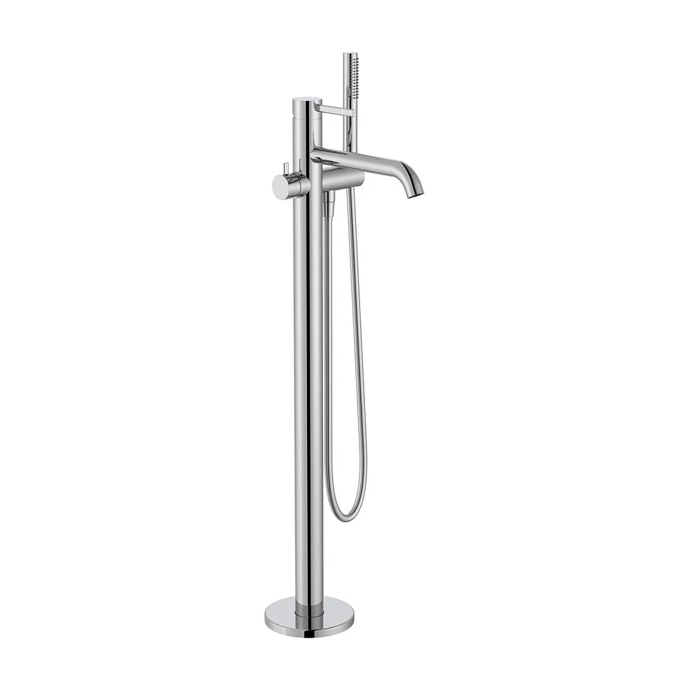 Mezclador Monomando de Pie para Bañera con Ducha de Mano Flexible Ona 150 cm Roca - Vista 2