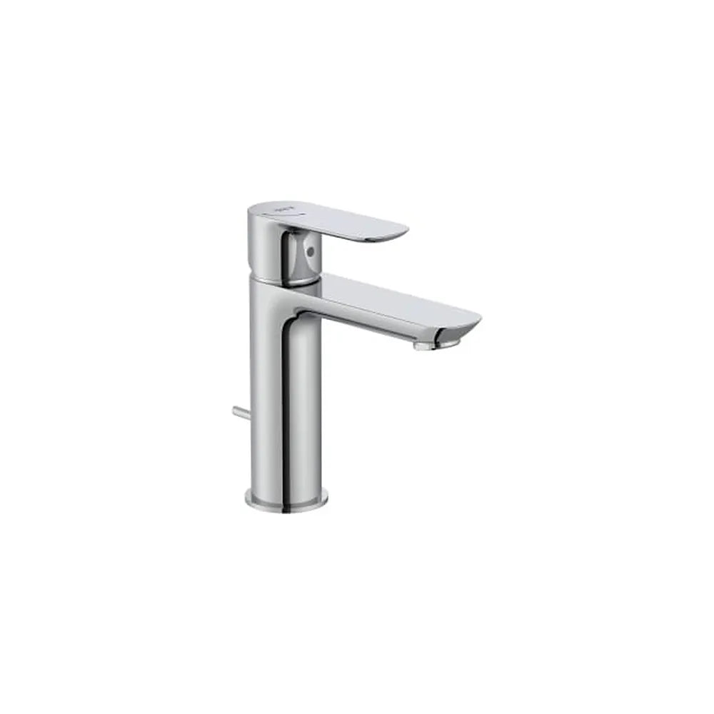 Grifería Monomando para Lavabo con Desagüe Automático Cromado Roca - Vista 1