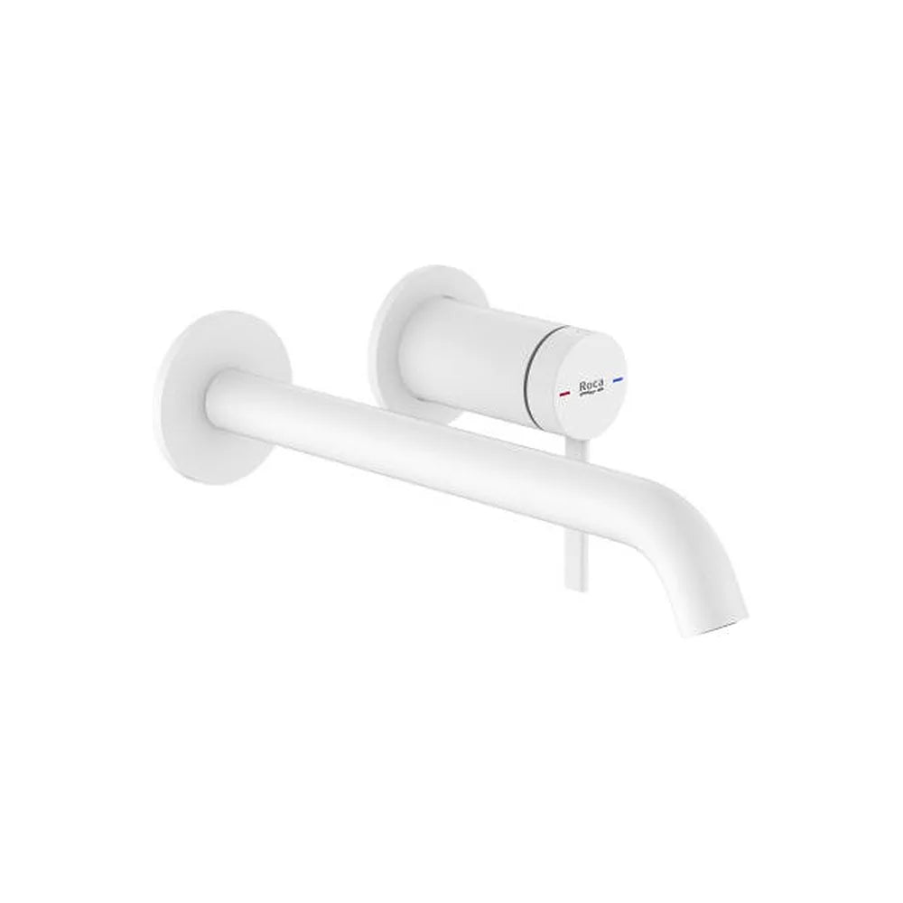 Grifería empotrable monomando para lavabo caño 23 cm cromo biniquel Roca - Vista 1