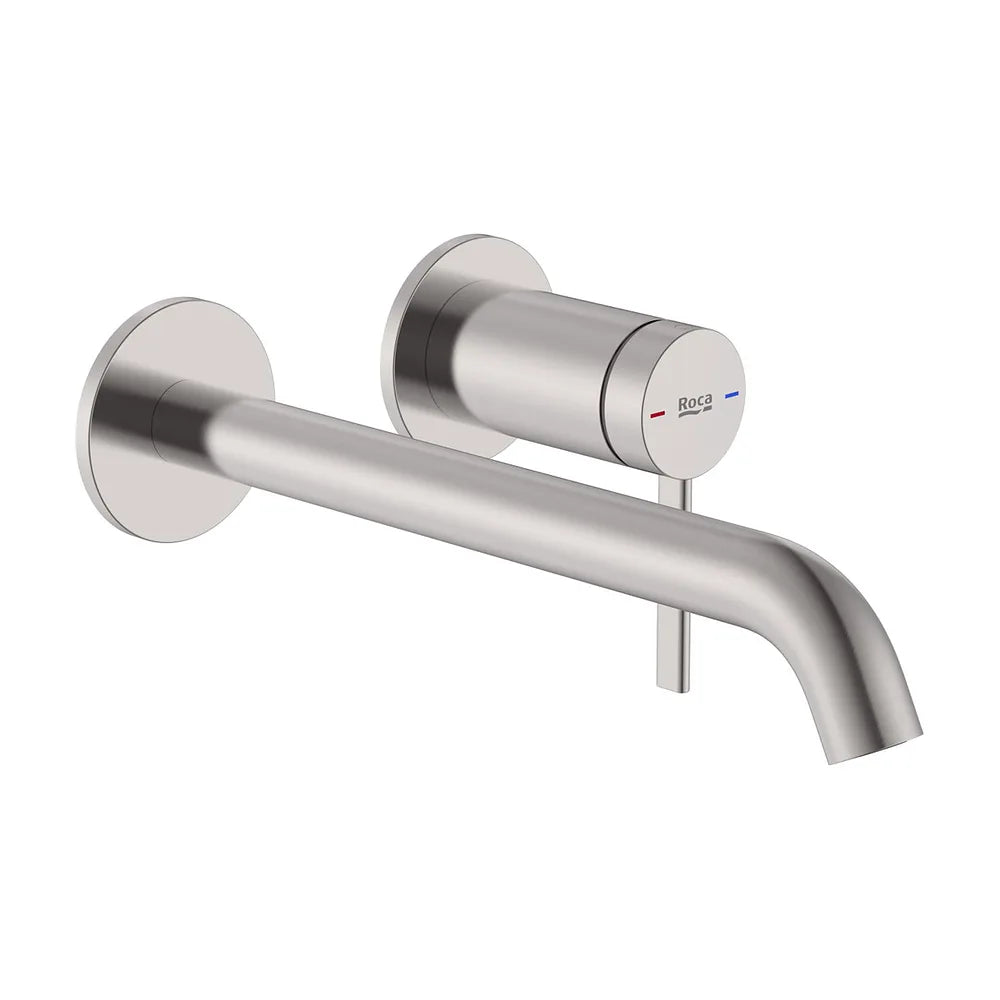 Grifería empotrable monomando para lavabo caño 23 cm cromo Roca - Vista 2