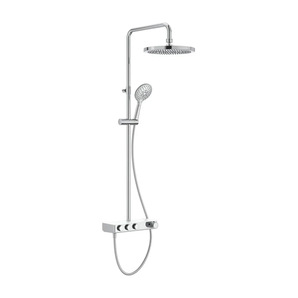 Columna de Ducha Termostática con Repisa Rociador y Ducha de Mano de 30 cm Roca - Vista 1