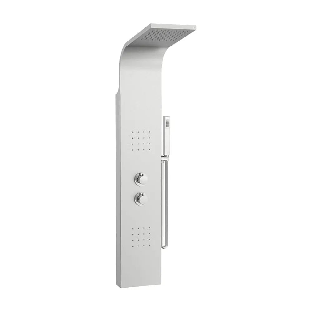 Columna Hidromasaje Termostática Acero Inoxidable Jets Integrados Ducha Mano Flexible de 175 cm Roca - Vista 1