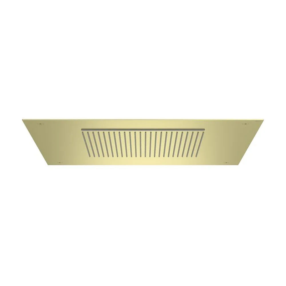 Rociador de techo cuadrado acero inoxidable 50x50 cm con 2 funciones Roca - Vista 1