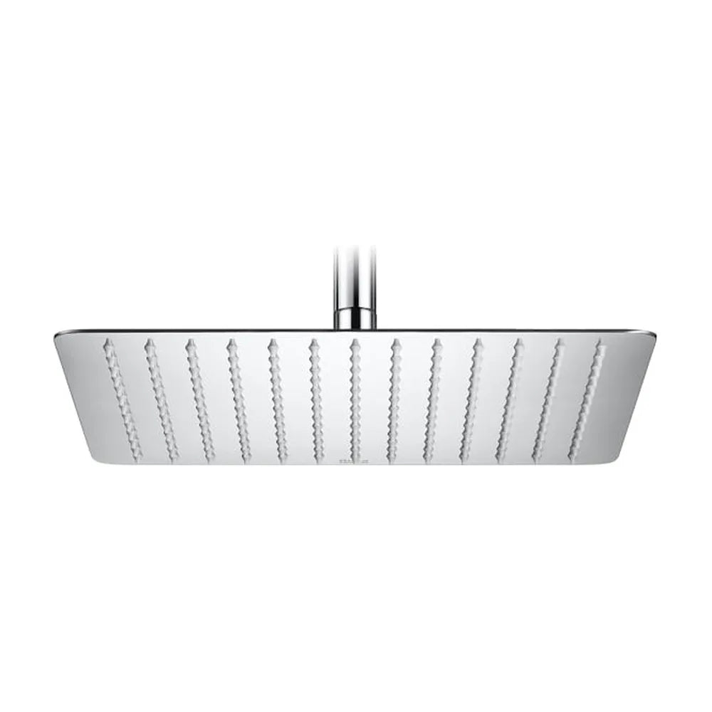 Rociador cuadrado orientable de acero inoxidable cromado 20x20 cm Roca - Vista 1