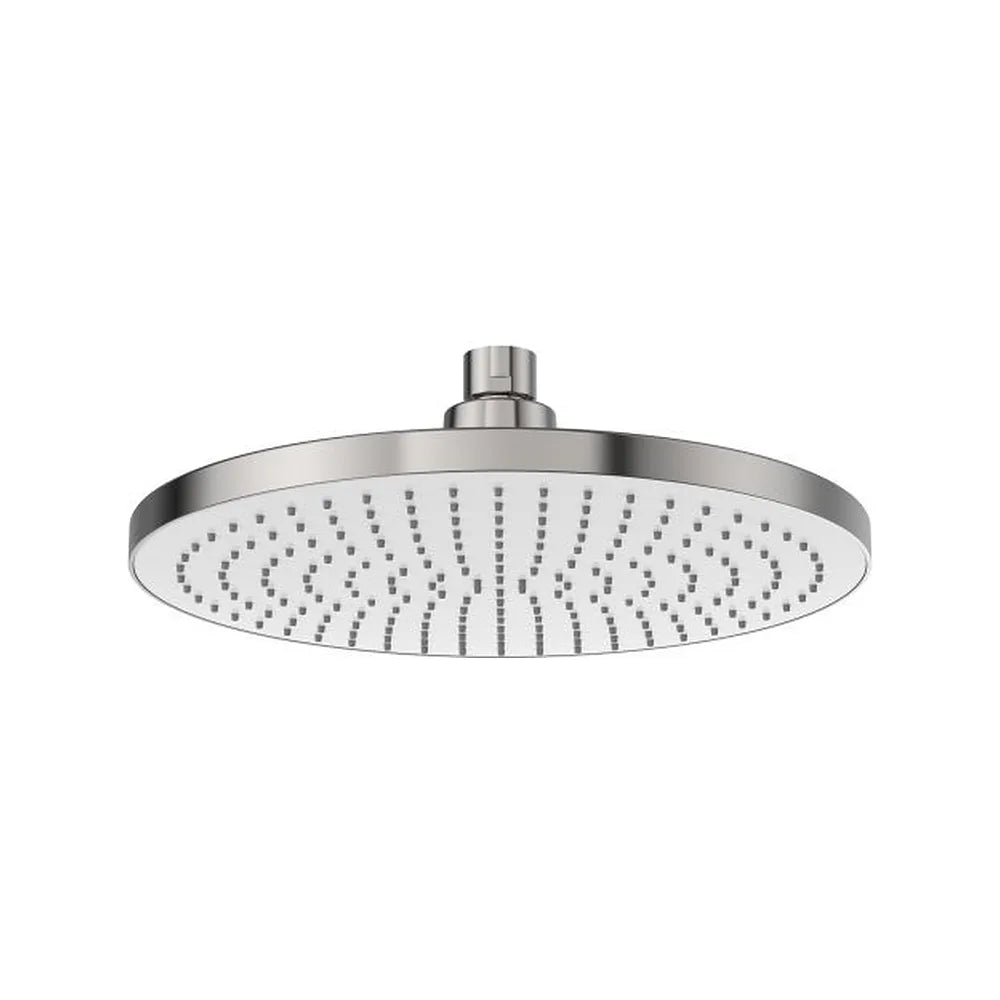 Rociador de Ducha Circular Frontal Silicona Acero Inoxidable RainSense 23x23cm Roca - Vista 1