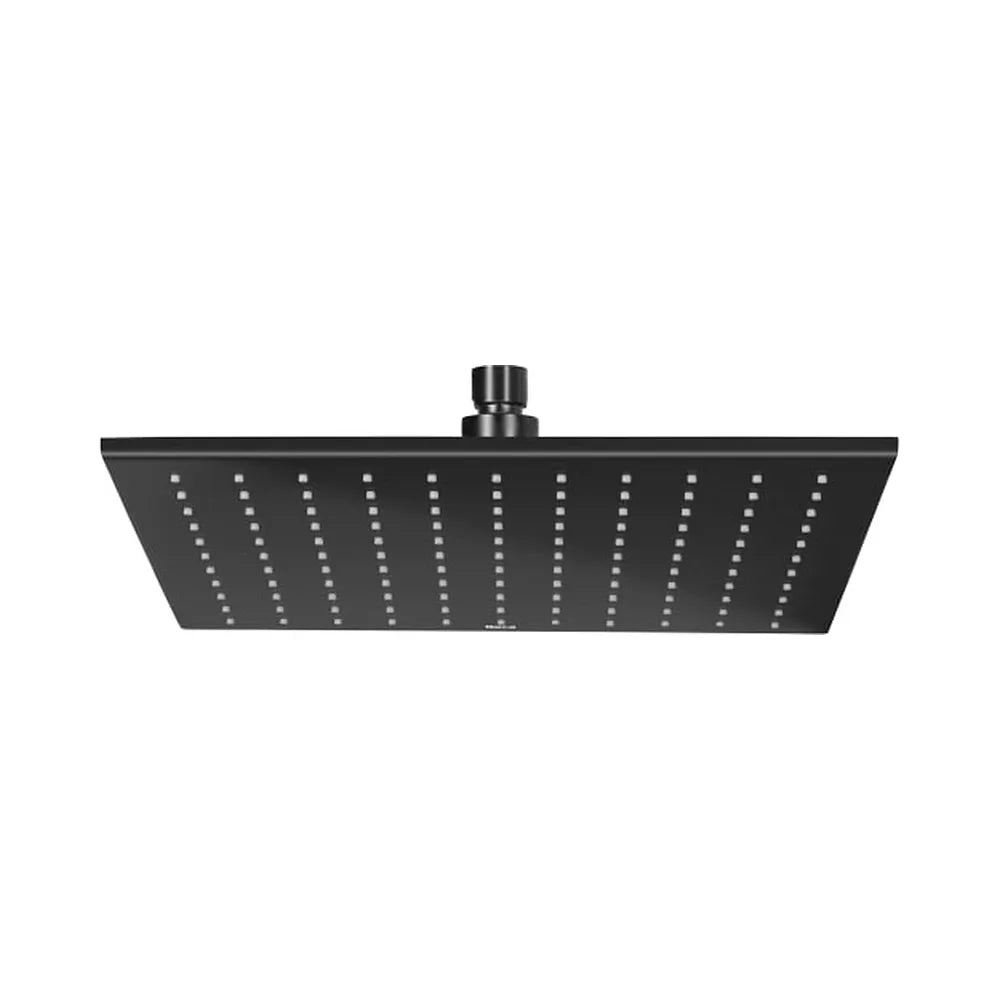 Rociador cuadrado orientable de pared o techo 30x30 cm latón cromado Roca - Vista 1