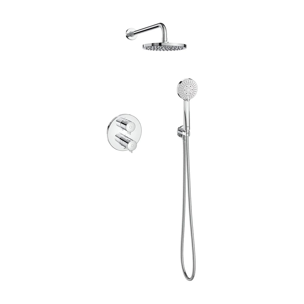 Empotrado Termostático para Baño Ducha con Rociador Brazo 40 Cm de 20 cm Colección Basic Roca - Vista 2