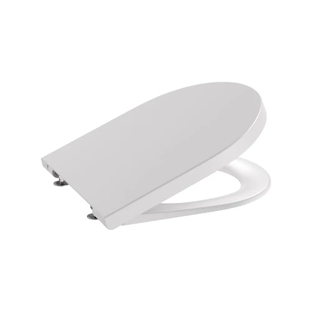 Tapa y Asiento Redondo con Amortiguada para Inodoro Compacto Inspira Roca - Vista 1