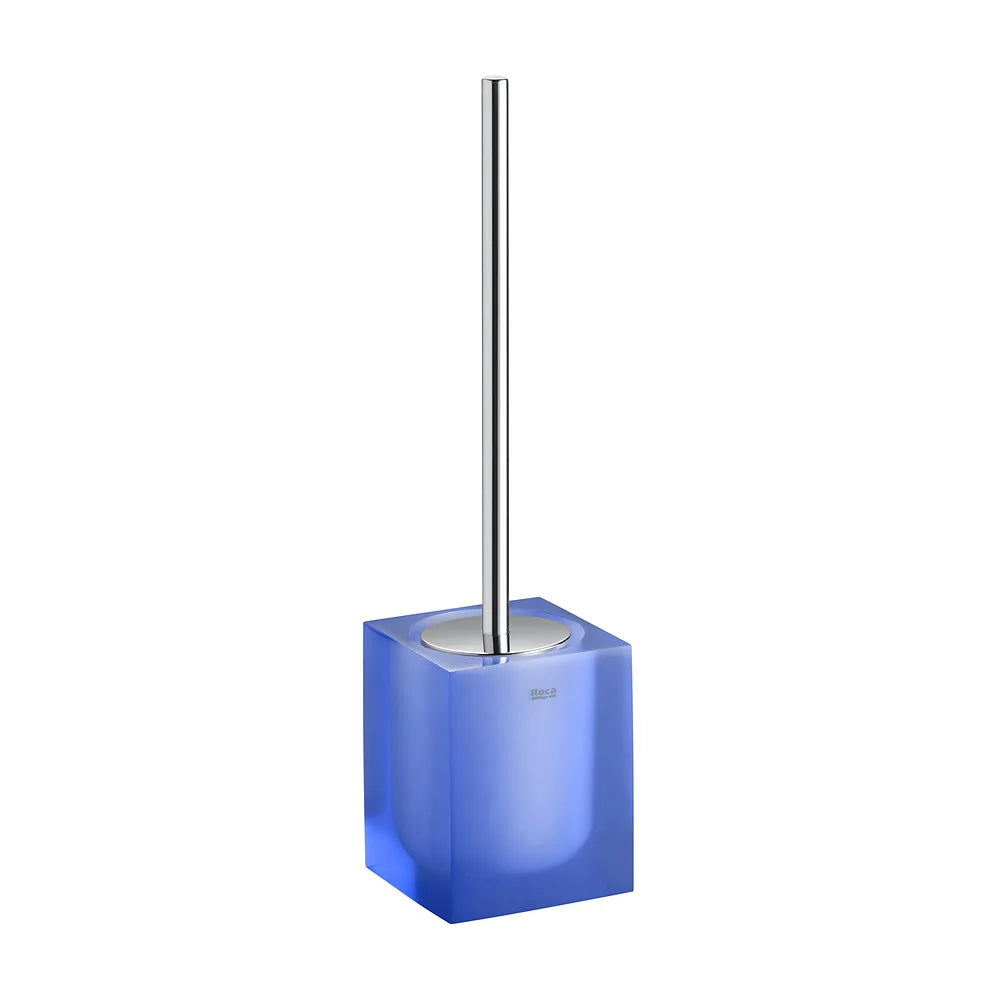 Escobillero de suelo acabado mate color azul 9x9x36 cm Roca - Vista 2