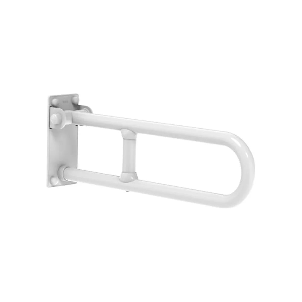 Asa de baño abatible blanco para movilidad reducida 99x6x22 cm Roca - Vista 1