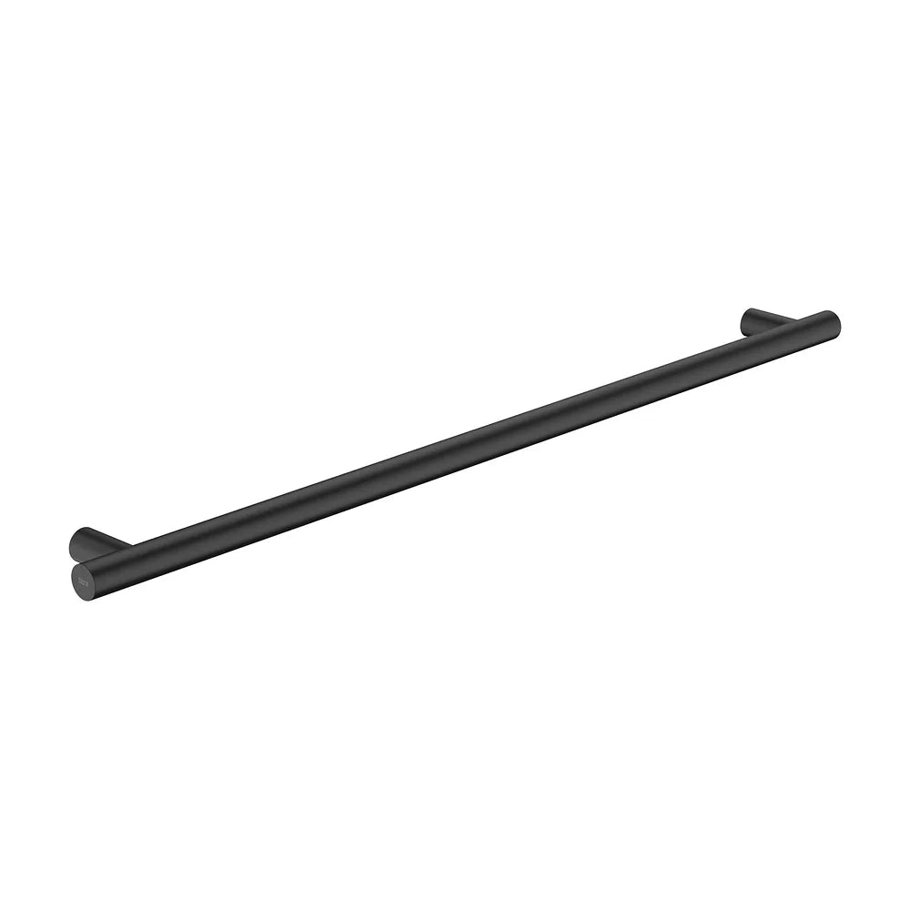 Asa recta para baño 100x8 cm para movilidad reducida color negro mate Roca - Vista 2