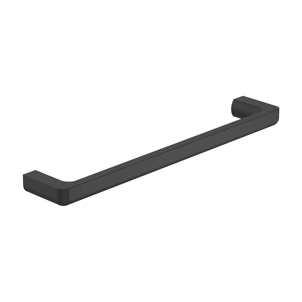 Toallero de Lavabo Diseño Minimalista Tempo 45x7cm Negro Mate Roca - Vista 2