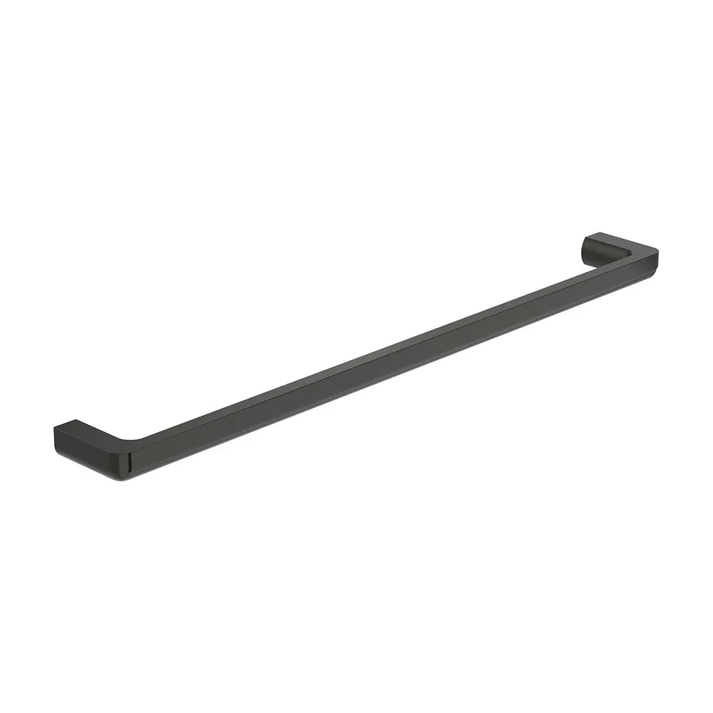Toallero de lavabo 60x7 cm acabado negro titanio diseño minimalista Roca - Vista 2