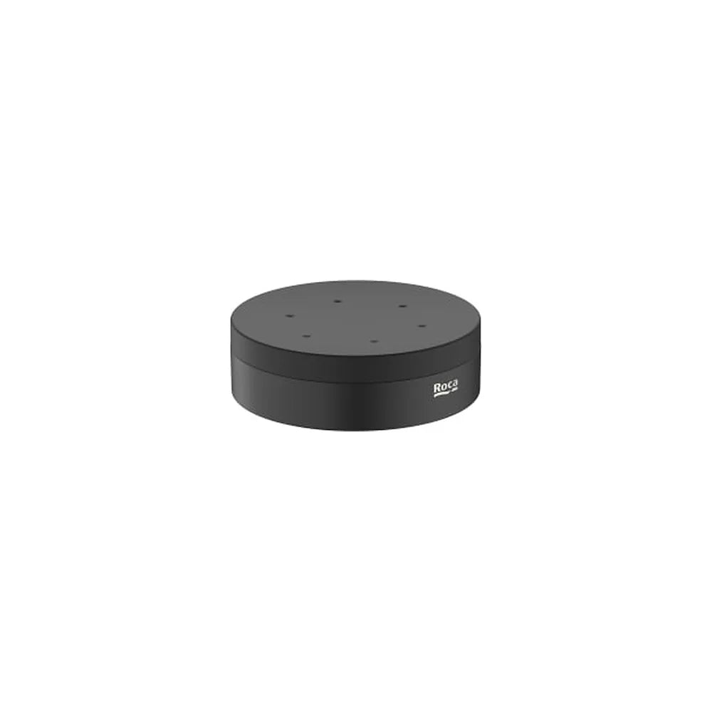 Jabonera de encimera cromada 11x3 5 cm para baño diseño minimalista Roca - Vista 1