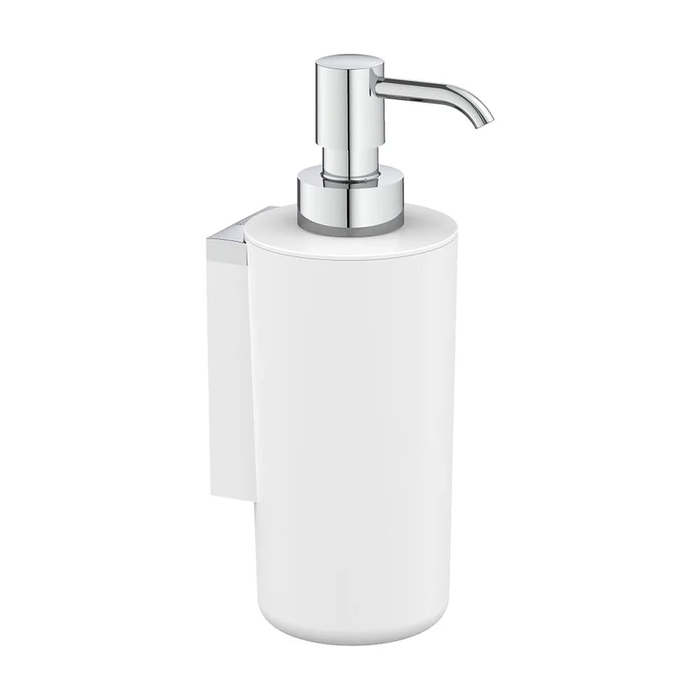 Dosificador de pared mural capacidad 250 ml con fijaciones cromado negro mate Roca - Vista 2